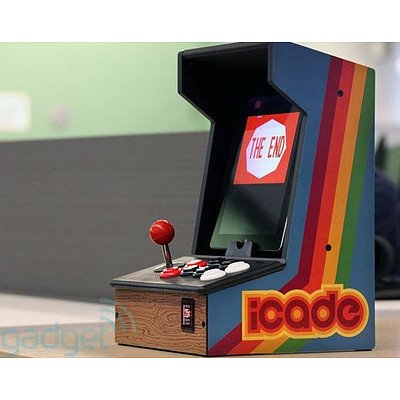 iCade Arcade Bluetooth Cabinet for Ipad.