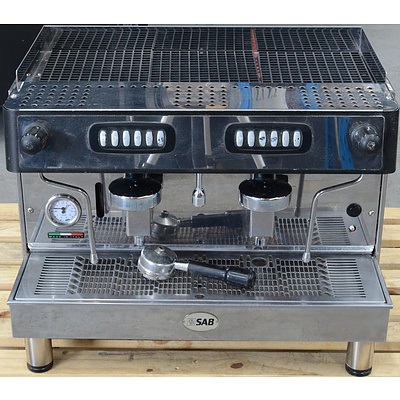 SAB Two Group Head Coffee Machine