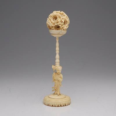 Chinese Ivory Puzzle Ball