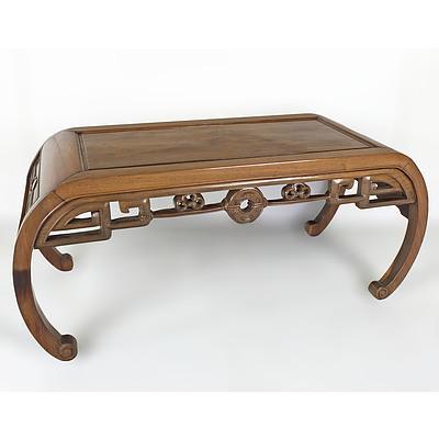 Chinese Rosewood Kang Table, Republic Period, Early to Mid 20th Century