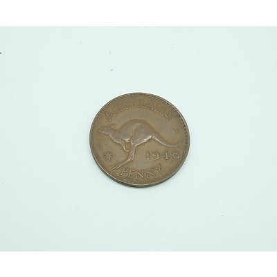 Commonwealth of Australia 1946 Penny