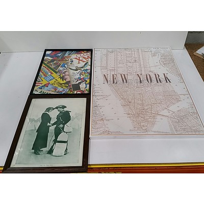 Lot of Five Artworks