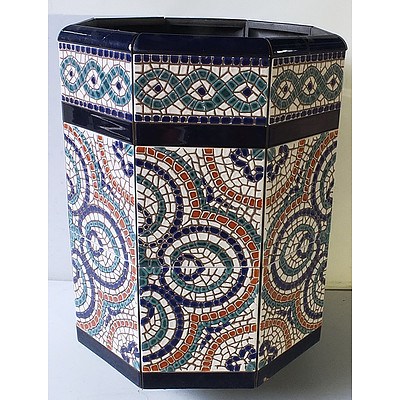 Decorative Tiled Planter
