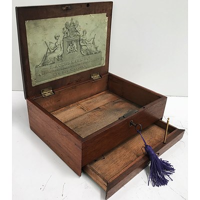 Georgian Water Colour Paint Box, Rudolph Ackermann 