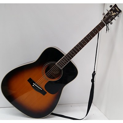 Yamaha FG-441 TBS 6 String Acoustic - Lot 1021596 | ALLBIDS