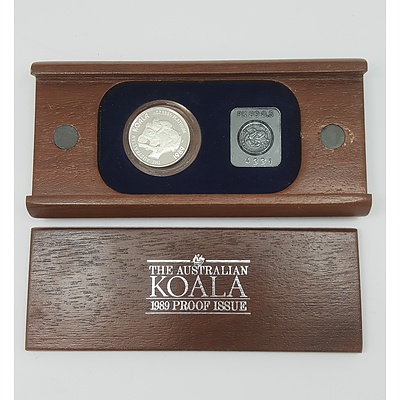 The Australian Koala First Proof Issue 1/2 Ounce Platinum Coin