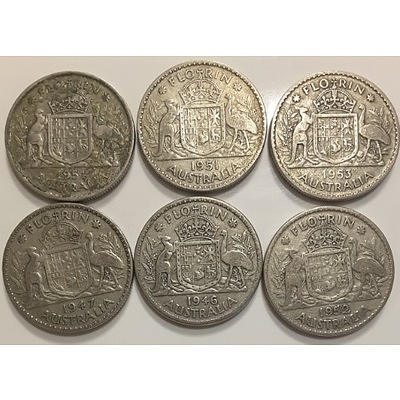 Australian Pre-Decimal Silver Coins