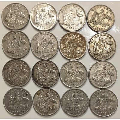 Australian Pre-Decimal Silver Coins