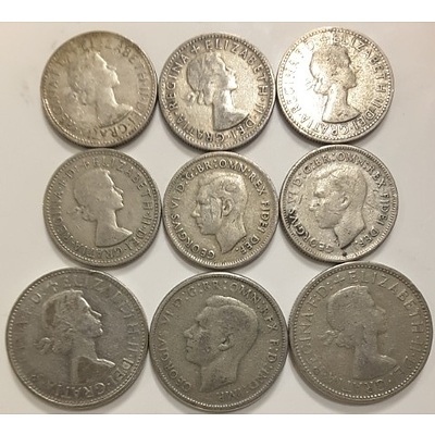 Australian Pre-Decimal Silver Coins