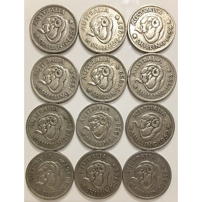 Australian Pre-Decimal Silver Coins