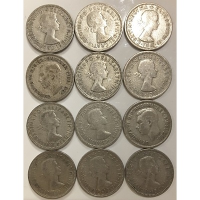Australian Pre-Decimal Silver Coins