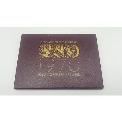 1970 Proof Coin Set of the Coinage of Great Britain and Northern Ireland