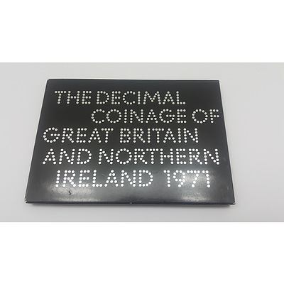 1971 Proof Coin Set of the Coinage of Great Britain and Northern Ireland