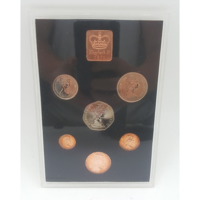 1971 Proof Coin Set of the Coinage of Great Britain and Northern Ireland