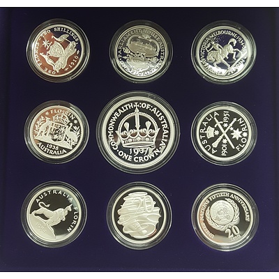 1998 Masterpieces in Silver Coin Collection -Coins of the 20th Century Milestones Collection