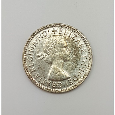 1963 Australian Threepence in Brilliant Uncirculated Condition