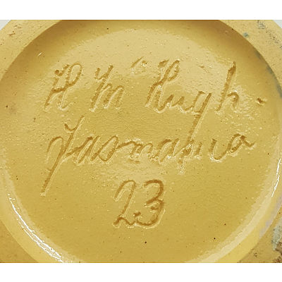 H. McHugh Australian Pottery (Tasmanian) Vase