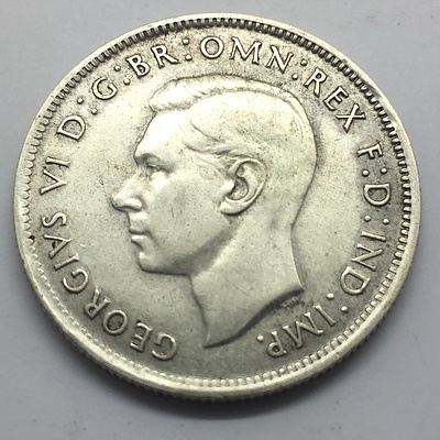 Key Date Scarce 1939 Australian Florin