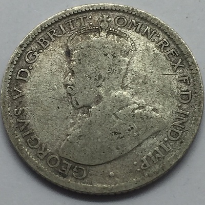 Key Date Scarce 1924 Australian Threepence