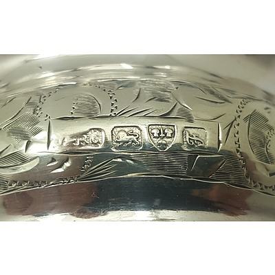 Pair of Sterling Silver Napkin Rings - Chester 1906