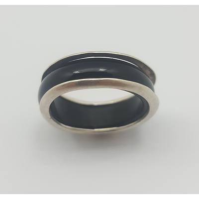 Three Sterling Silver Rings