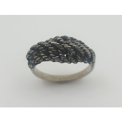 Three Sterling Silver Rings