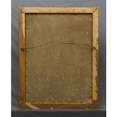 VIDAL, H P South American Girl, 1847 Charcoal & Pastel