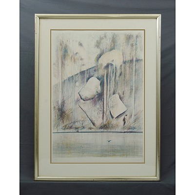 BOYD, Jamie (b.1948) (2) Shoalhaven Scenes, Swan & Kingfisher. Lithograph (2) 66/125 & 73/125