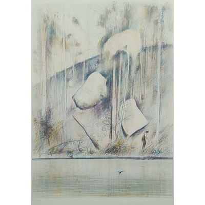 BOYD, Jamie (b.1948) (2) Shoalhaven Scenes, Swan & Kingfisher. Lithograph (2) 66/125 & 73/125