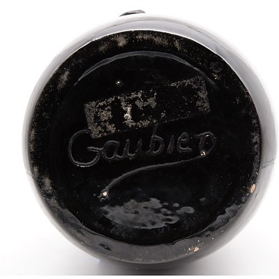 Retro French Gaubier Glazed Water Pitcher Circa 1970's