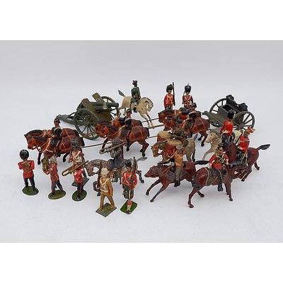 Large Group of Lead Soldiers