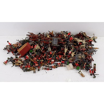 Large Group of Lead Soldiers