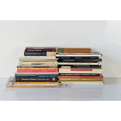 Very Large Group of Australian and International Art History and Reference Books