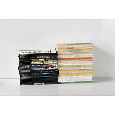 Various Volumes of the Australian Institute of Aboriginal Studies, Aboriginal Studies and Australian Aboriginal Studies