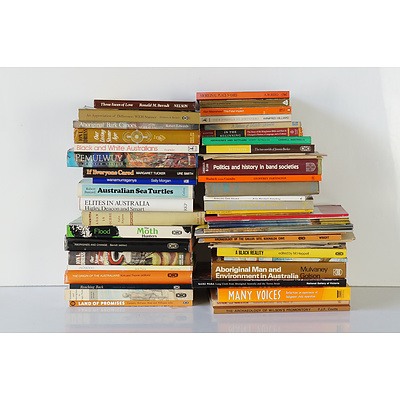 Large Group of Aboriginal Art History, History and Reference Books 