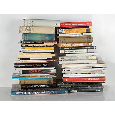 Very Large Group of Books on Aboriginal History, Philosophy, Diplomacy, Poetry, Maps, Inlcuding Damascus to Palestra and Egyptian Myths and Legends