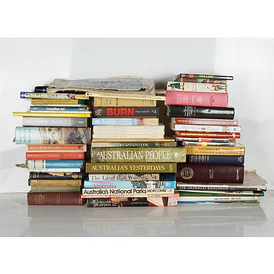 Very Large Group of Books on Aboriginal History, Philosophy, Diplomacy, Poetry, Maps, Inlcuding Damascus to Palestra and Egyptian Myths and Legends