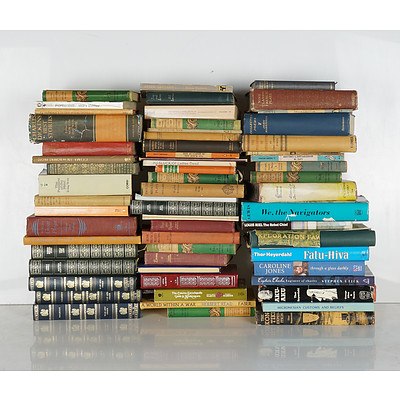 Very Large Group of Books on Aboriginal History, Philosophy, Diplomacy, Poetry, Maps, Inlcuding Damascus to Palestra and Egyptian Myths and Legends