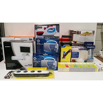 Selection of Homeware and Appliances - Lot of 26 - Brand New