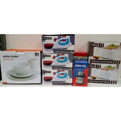 Selection of Homeware and Appliances - Lot of 26 - Brand New