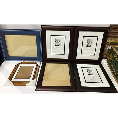 Fifteen Medium Sized Photo Frames