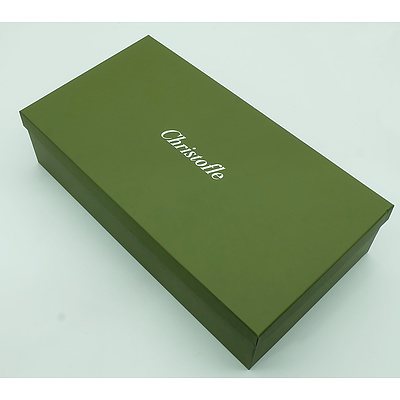 Pair of Christofle Champagne Flutes