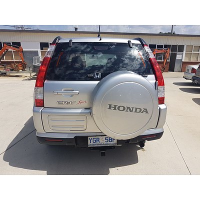 5/2006 Honda CRV (AWD) Sport 4d - Lot 1021803 | CARBIDS