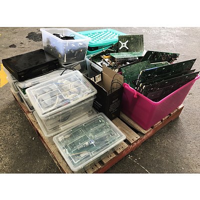 Bulk Lot of Computer Components & Electronics