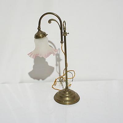 Vintage Tulip Shade Table Lamp
