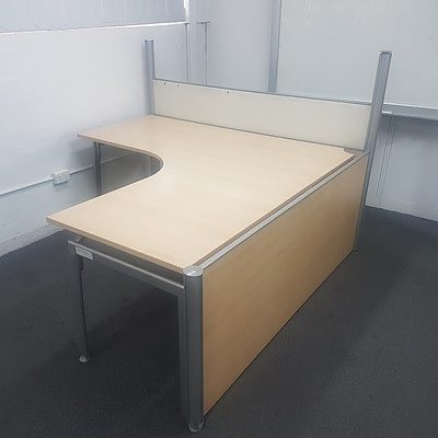 Laminate Corner Office Desk