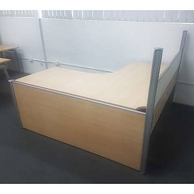 Laminate Corner Office Desk