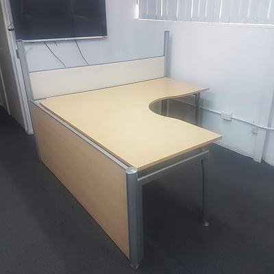 Laminate Corner Office Desk