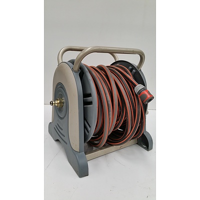 Pope Hose Reel With Gardena 13mm Flex Hose