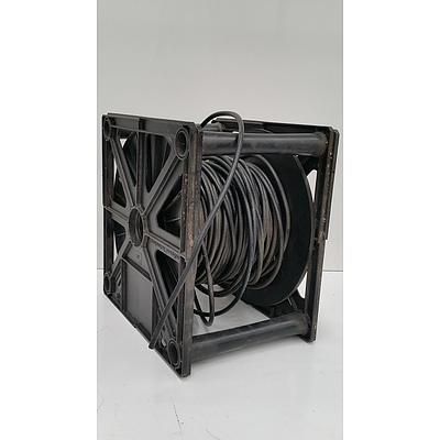 Digitek 65 Meter Roll of RG6 Quad Shield Coaxial Cable